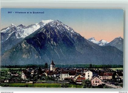 1844 Villeneuve VD - le Grammont - 11059985