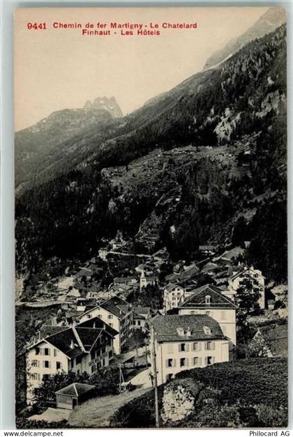 1925 Finhaut - Les Hotels - 10611418