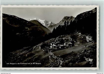 1925 Finhaut - Les Mayens de Finhaut et le Mt. Blanc - 11064292