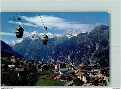 3925 Grächen 1969 - Sesselbahn Grächen Hanigalp Weisshorn Bishorn Barrhö... - 10390799