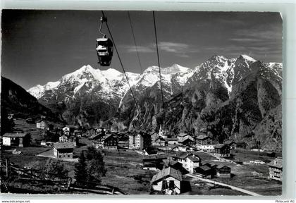 3925 Grächen - Sesselbahn Grächen - Hannigalp Weisshorn Bishorn Barrhorn... - 10290599