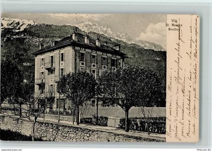 1870 Monthey 1908 - Villa St. Maurice AK - 13213897