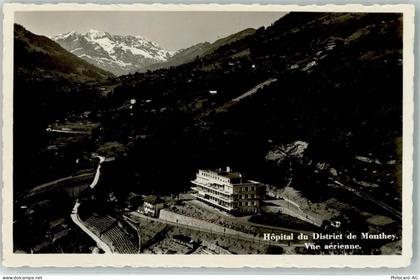 1870 Monthey - Fliegeraufnahme Hopital - 39404761