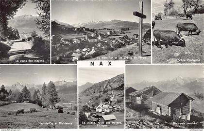 Suisse - NAX (VS) Carte multi-vues - Ed. Artas