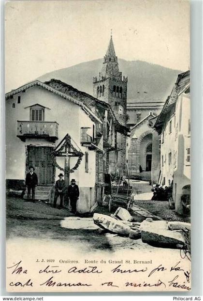 1937 Orsières 1903 - Route du Grand St. Bernard - 13197556