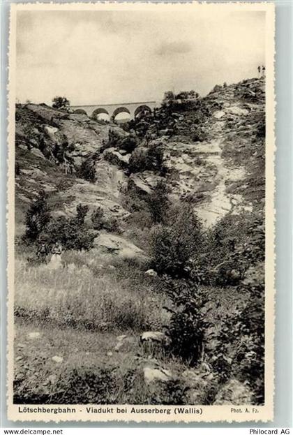 3938 Ausserberg - Viadukt Lötschbergbahn - 10306918