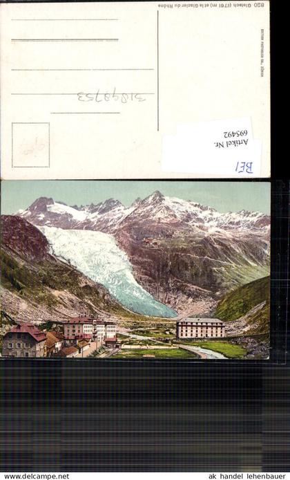 695492 Gletsch Glacier du Rhone Obergoms Wallis