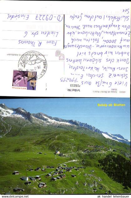 719213 Belalp ob Blatten-Naters Wallis