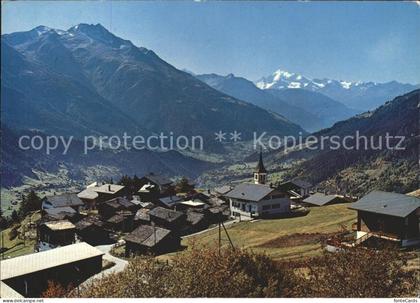 Bellwald mit Weisshorn
