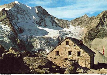 Cabane de Moiry Moiryhuette Grand Cornier 3962m Evolene VS Panorama