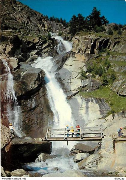 Carte Postale - Suisse - VS Valais - Almagelier Wasserfalle - bei Saas-Almagell (Wallis) - Cascade - CPM - Carte Neuve -