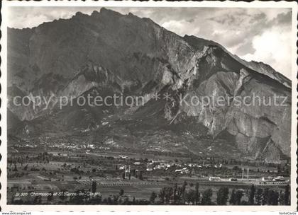 Chamoson et St. Pierre de Clages Rhonetal