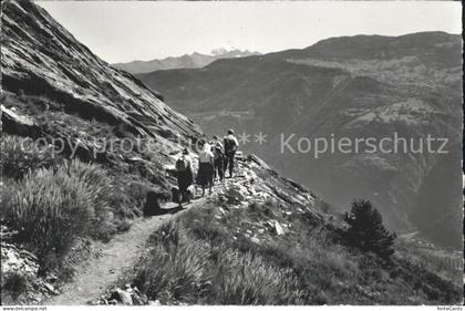 Hohtenn Ausserberg Hoeheweg Loetschberg Suedrampe