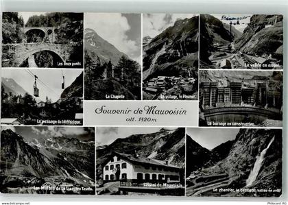 Lac de Mauvoisin - Staumauer Hotel Seilbahn 2 Brücken - 39693307