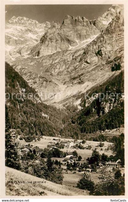 Les Plans Sembrancher VS Vue generale