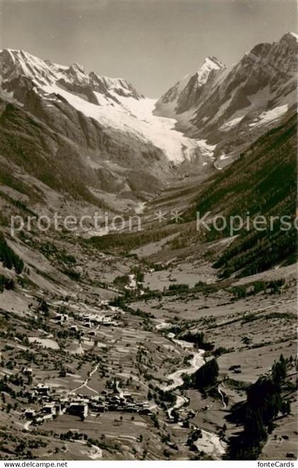 Loetschental VS mit Langgletscher Wiler Sattelhorn und Kippel
