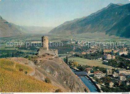 Martigny VS Tour de la Bâtiaz Vallee du Rhône Alpes