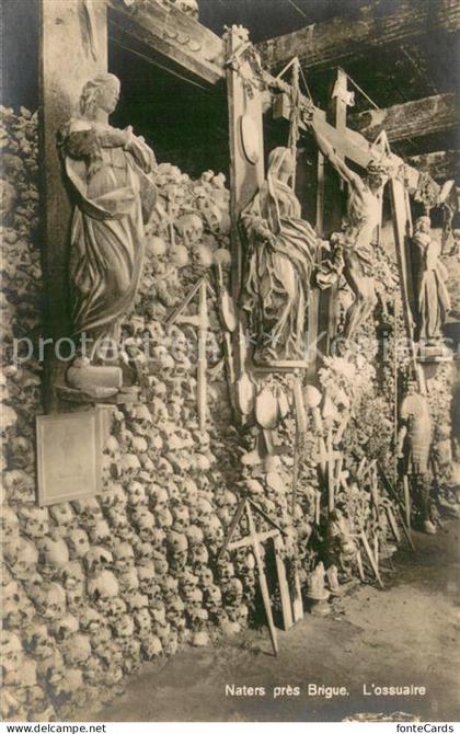 Naters VS Ossuaire Beinhaus Kreuz