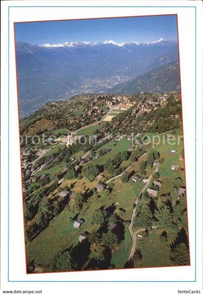 Nendaz Fliegeraufnahme