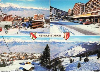 Nendaz Haute-Nendaz Conthey VS Station Teilansichten