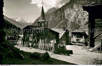 Randa VS Dorfpartie mit Breithorn