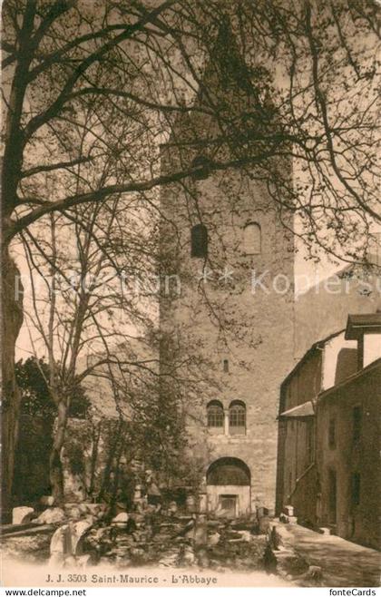 St Maurice  Valais VS Abbaye