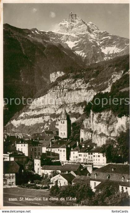 St Maurice  Valais VS La cime de l'Est