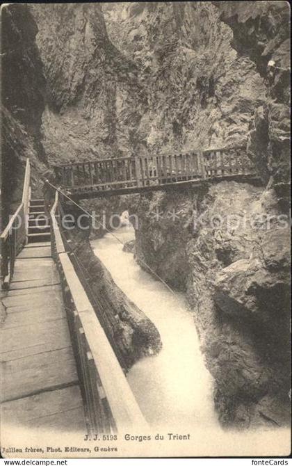 Trient Martigny Gorges du Trient Schlucht