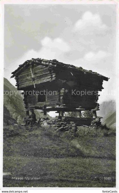 Valais Wallis Kanton VS Mazot Valaisan