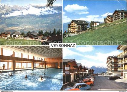 Veysonnaz Ortspartien Hallenschwimmbad