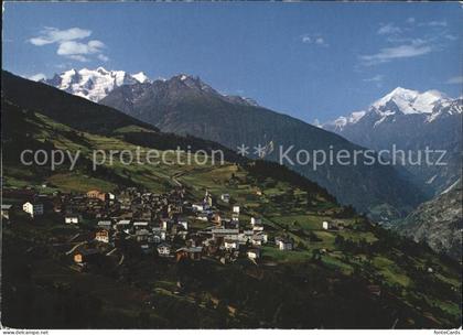 Visperterminen Mischabel Matterhorn Weisshorn