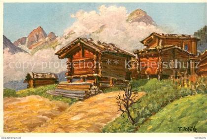 Wiler Loetschental VS Kuenstlerkarte