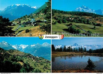 Zeneggen Mischabel Alt Zeneggen Bietschhorn Moosalp