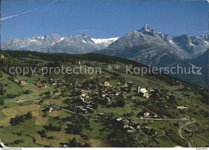 Zeneggen mit Bietschhorn