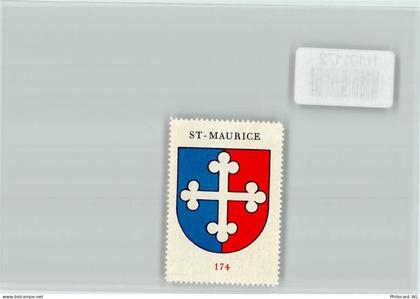 1890 St-Maurice - Vignette Wappen Kaffee Hag ca 1920-1940 St-Maurice - 11101172