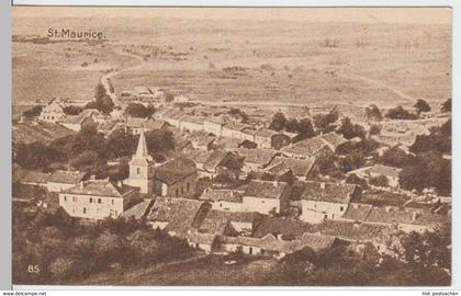 (7719) AK Saint-Maurice, Wallis, Panorama, vor 1945