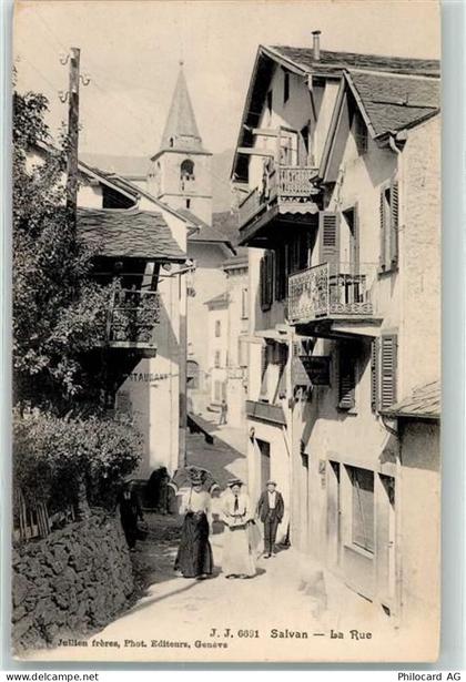 1922 Salvan - La Rue - 13197523