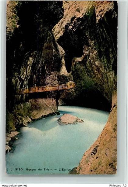 1929 Trient - Gorges du Trient LEglise - 11060170