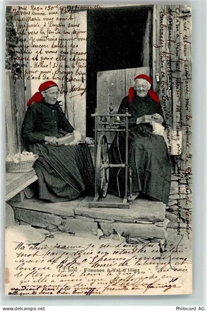 1873 Val-dIlliez - Spinnerinnen - 10601727