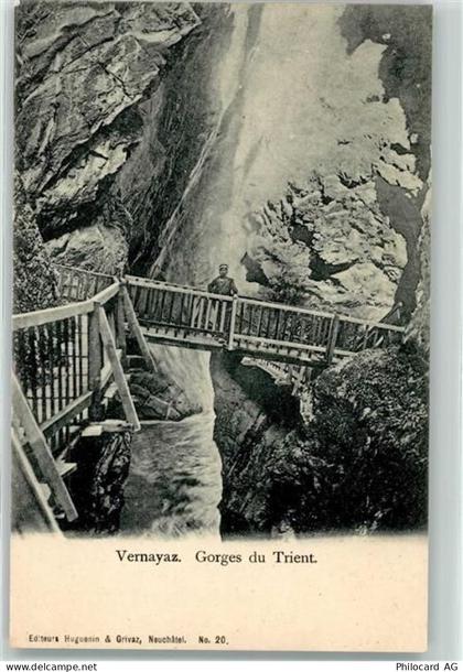 1904 Vernayaz - Gorges du Trient - 10600549