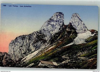 1896 Vouvry Foto AK Les Jumelles Lac Tanay - 38067655