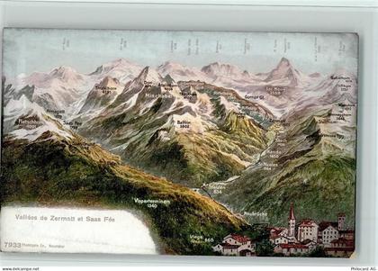 3920 Zermatt - Vallées de Zermatt et Saas Fée - 12115869