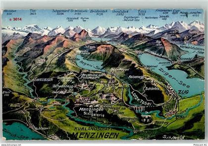 6313 Menzingen - Vogelschau - 39377924