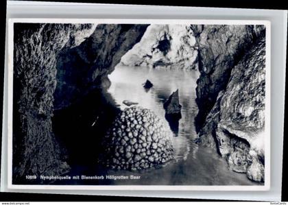 Baar ZG Baar Nymphenquelle Bienenkorb Hoellgrotte