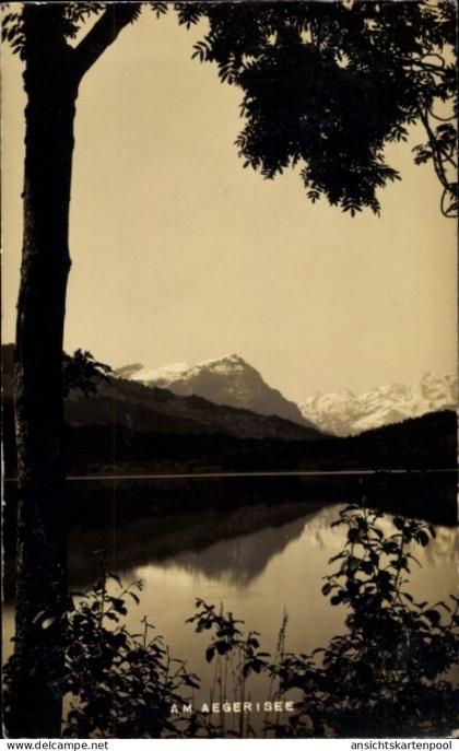 CPA Kanton Zug, Ägerisee, Panoramablick