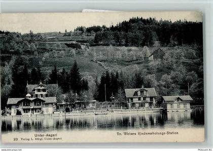 6314 Unterägeri - Dr. Webers Kindererholungs-Station Boot - 11052726