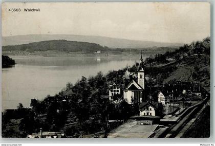 6318 Walchwil 1915 - Teilansicht AK - 13208559