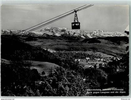8134 Adliswil - Berg Restaurant Felsenegg , Schwebebahn Gabrell Nr. 4260... - 10299164