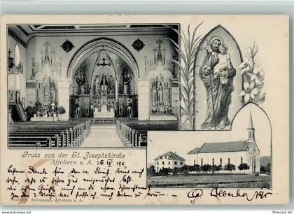 8910 Affoltern am Albis - 1911 St. Josephskirche - 13112122