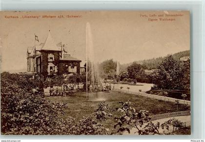 8910 Affoltern am Albis - Kurhaus Lilienberg Wasserfontäne - 13112134